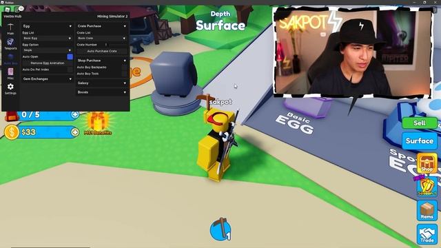 (2023 Pastebin) Roblox Mining Simulator 2 Autofarm Script GUI смотреть онлайн