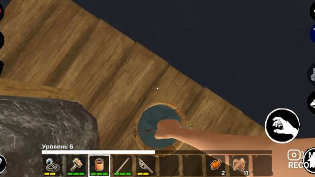 Приключения психа на плоту в океане/survive on Raft/🌐🌐🌐(типа море) :) смотреть онлайн