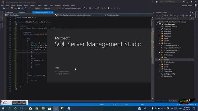 How to Send Data using jSon through API смотреть онлайн