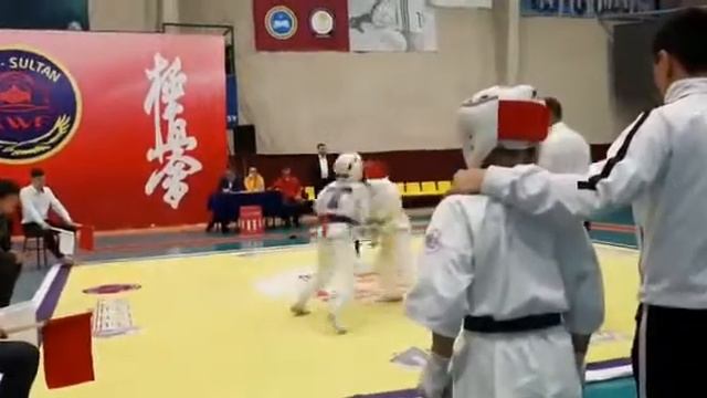 Астана карате Инербаев Кайрат с лево «самурай додзе» смотреть онлайн