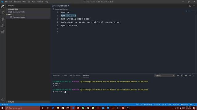 Introduction to SASS / SCSS смотреть онлайн
