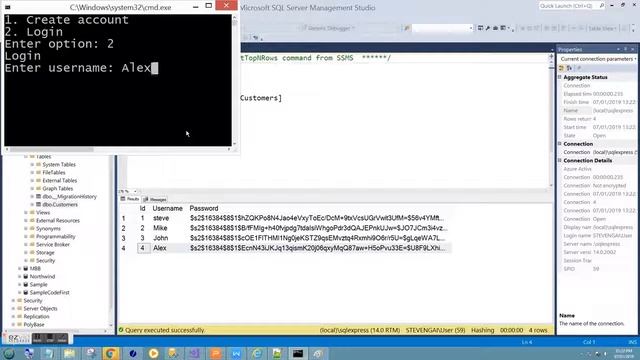 Hashing with Scrypt.NET in C# Console and Entity-Framework Code-First смотреть онлайн