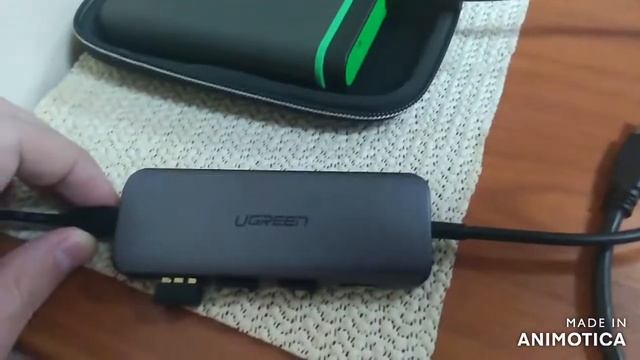 Хаб Ugreen с Алиэкспресс. смотреть онлайн