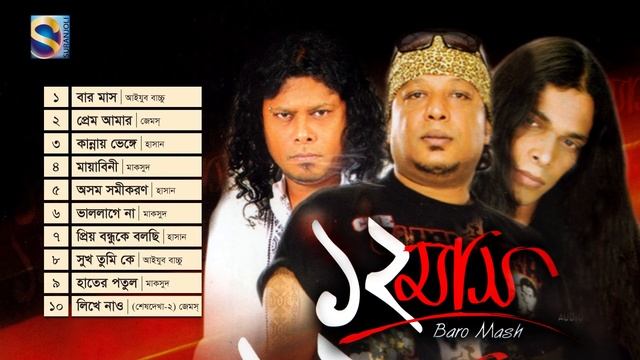 12 Mash | Veja Bristy | Ayub Bachchu, Maksud | James | Hasan. | Bangla Song смотреть онлайн