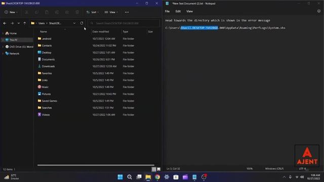 Can not find Script file || System.vbs Fix Working (100%) || WINDOWS 10/11 смотреть онлайн