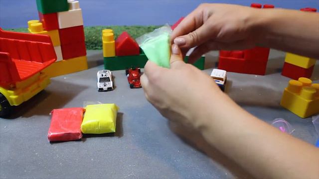Learn Colors With 7 Color Play Doh Modelling Clay