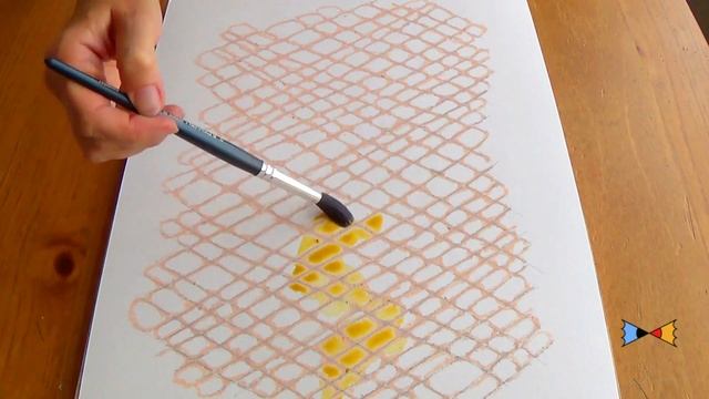 How to draw and paint a snake skin.Easy for kids смотреть онлайн