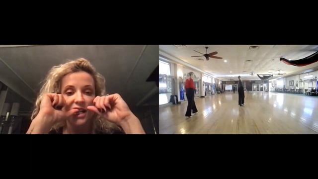 Right shoulder in ballroom frame. Telespin. Infinity action. Online lessons with Edyta Gozzoli. смотреть онлайн