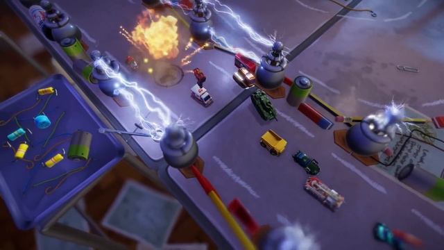 Micro Machines World Series | Battle Mode Mayhem! | PS4 смотреть онлайн