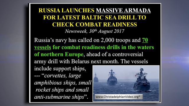 Christadelphian Watchman Prophecy Update : Now let's look at Europe and Russia!! смотреть онлайн