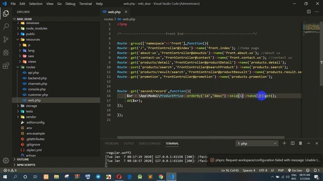 Laravel Read Second Last Record Method смотреть онлайн