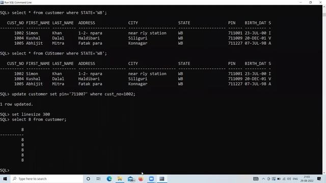 SQL 2ND CLASS AFTER "INTRODUCTION TO SQL PROGRAMMING" смотреть онлайн