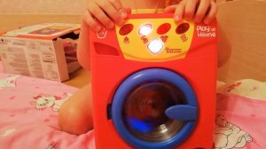 Распаковка стиральной машинки детской!!!
