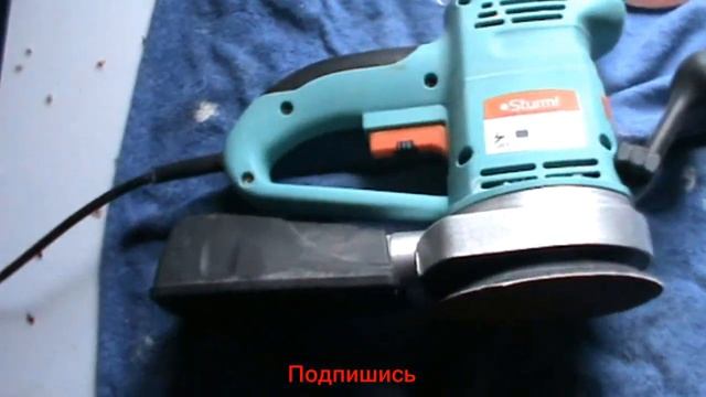 Эксцентриковая шлифовальная машина Sturm OS8120R.Обзор смотреть онлайн