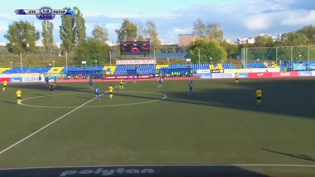 ПФЛ: "Строгино" - "Ротор-2" (Волгоград) - 1:0 / Обзор смотреть онлайн