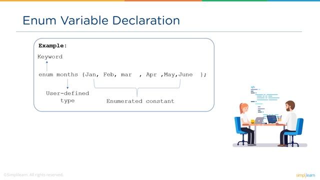 Enumeration in C Programming | enum In C Language | C Programming For Beginners | Simplilearn смотреть онлайн