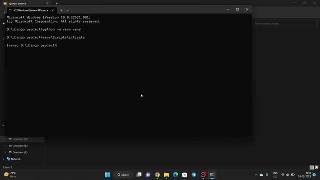 How to install python Django in windows 11/10 in 2023 смотреть онлайн
