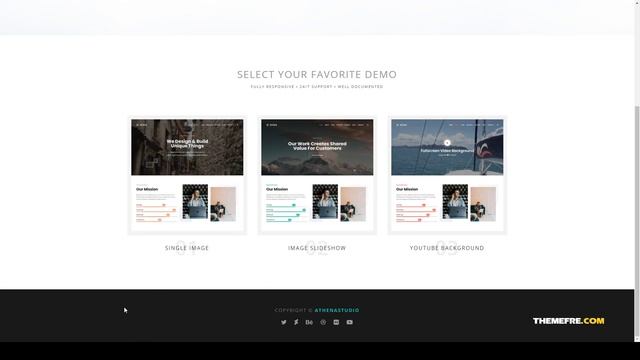 Sena - Creative MultiPurpose WordPress Theme 15 parallax Easy Create Website смотреть онлайн