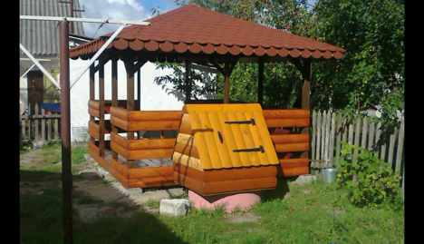 Беседка своими руками,видеоуроки