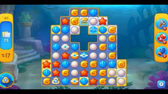 Fishdom Level 47 with NO BOOSTERS смотреть онлайн