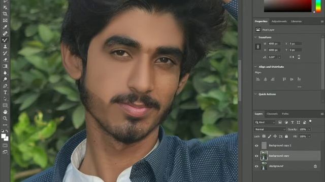 Adobe Photoshop CC 2021 face retouching aur one click filter смотреть онлайн