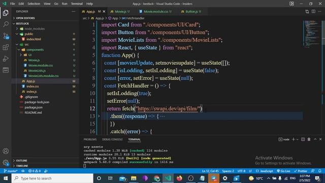 Demo mini-App with react + fetch data through API смотреть онлайн