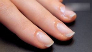 Европейский необрезной маникюр