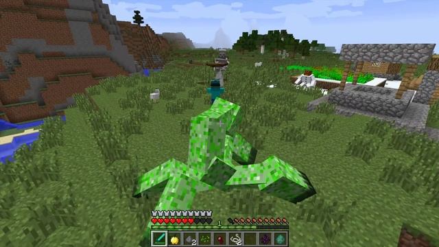 BEING A MUTANT ZOMBIE AND VISITING MARK'S HOUSE OUR FRIENDLY ZOMBIE !! Minecraft Mods смотреть онлайн