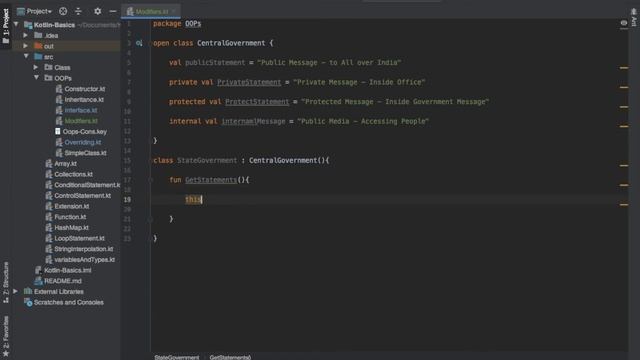 What is Modifier in Oops? - Kotlin in Tamil | Kotlin Beginner Guide смотреть онлайн