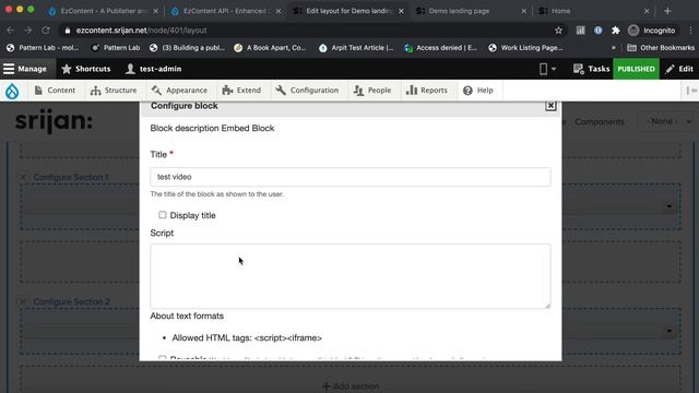 Using Drupal’s Layout Builder with a De-coupled frontend framework (Angular, Gatsby or React) смотреть онлайн