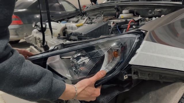 Улучшение света на Lada Granta FL за 37000 рублей. Установили Bi-Led Zorkiy F40. смотреть онлайн