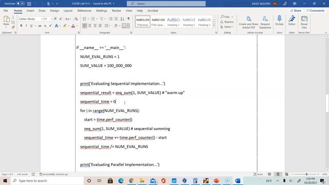 CIS30E Lab 9: Parallelizing Python and Applying Amdahl's Law смотреть онлайн