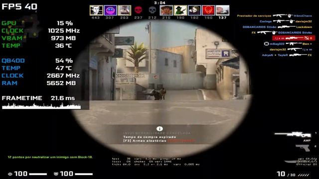 CS:GO | Core 2 Quad Q8400 / 8GB RAM смотреть онлайн