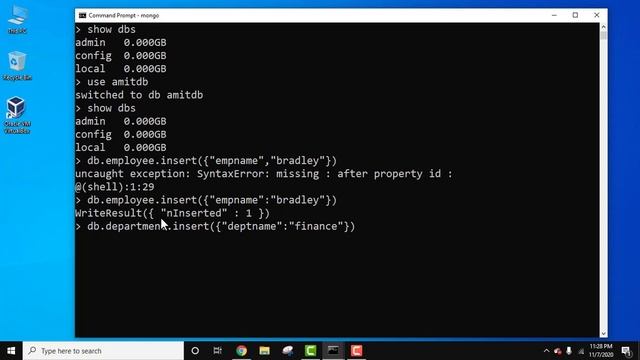 How to drop a collection in MongoDB | MongoDB Tutorial for Beginners смотреть онлайн