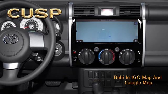 CUSP 12.3 Inch Android Car Stereo Radio GPS Navigation For Toyota FJ Cruiser Multimedia Car Play