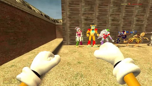 DESTROYING FNAF Security Breach ANIMATRONICS - Boneworks смотреть онлайн