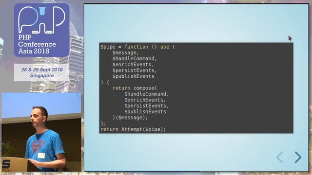 prooph/micro and FPP - less is more - PHPConf.Asia 2018 смотреть онлайн