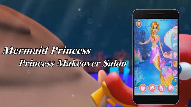 Mermaid Princess Makeover Salon смотреть онлайн