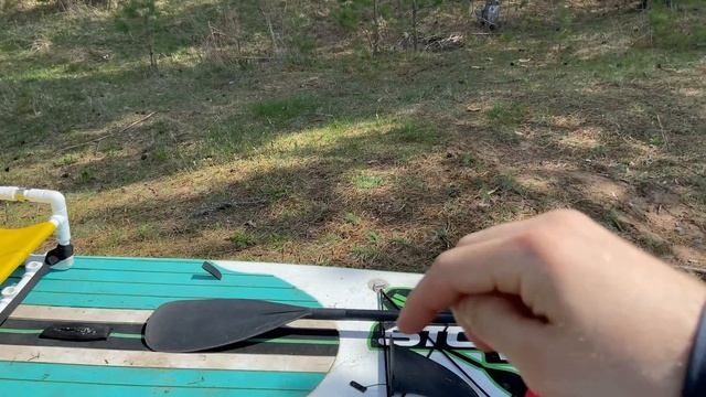 Королевские удобства на SUP борде