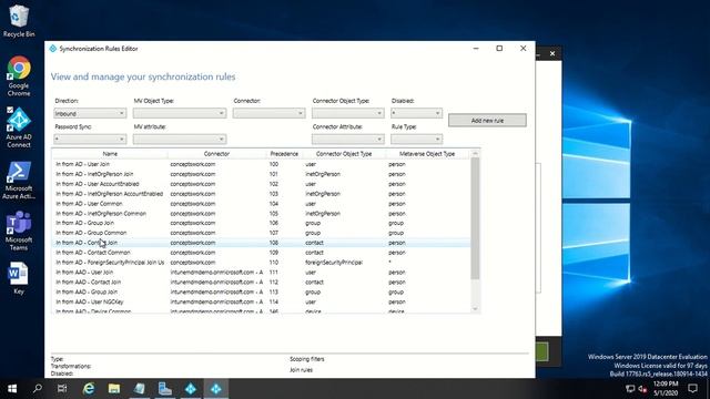 AAD Connect Directory Extension Attributes смотреть онлайн
