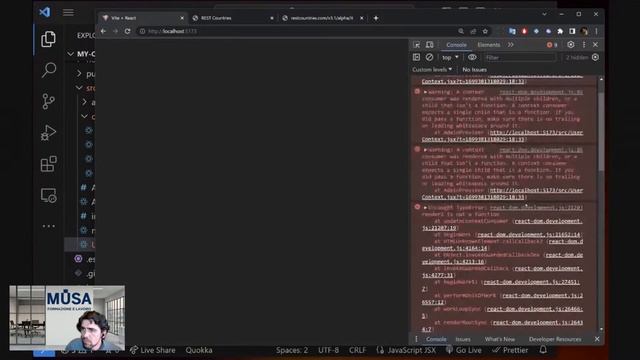 Laboratorio Front-End | Gestire lo stato di un'applicazione con Redux e React | Musa Formazione смотреть онлайн