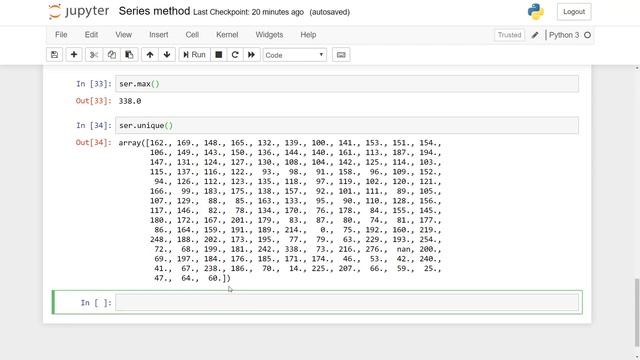 Pandas Series [2] смотреть онлайн
