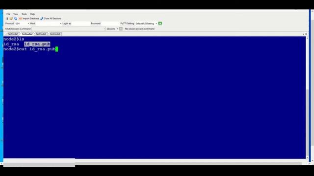 set up SSH communication among 4 nodes RAC, Real Application Cluster, without prompt password смотреть онлайн