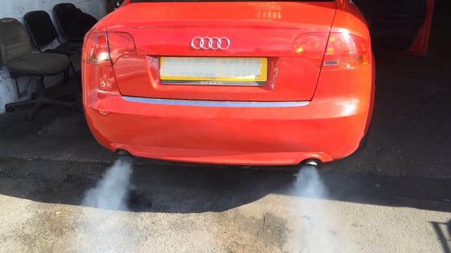 Audi A4 DPF clean and regeneration смотреть онлайн