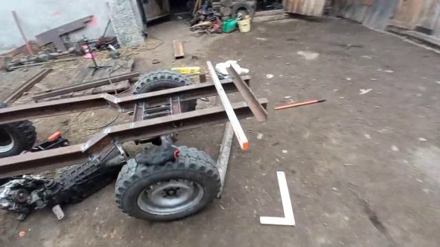 Минитрактор классика. Рама. смотреть онлайн