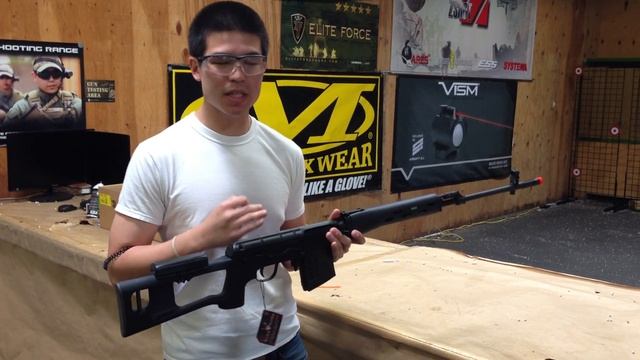 Airsoft GI Uncut - King Arms Full Metal Kalashnikov SVD AEG Airsoft Gun смотреть онлайн
