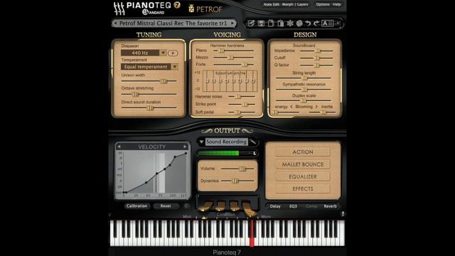 Pianoteq Mistral Favorite смотреть онлайн