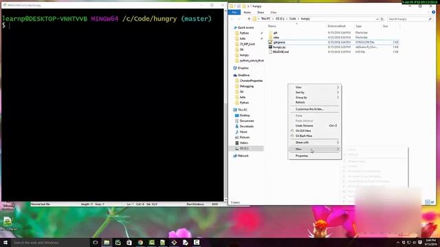 Git Tutorial 8 - .gitignore file 2019 смотреть онлайн