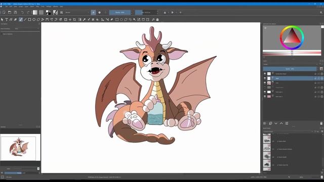 HOW TO EASILY ADD HIGHLIGHTS AND SHADOWS IN KRITA (STEP BY STEP TUTORIAL) смотреть онлайн