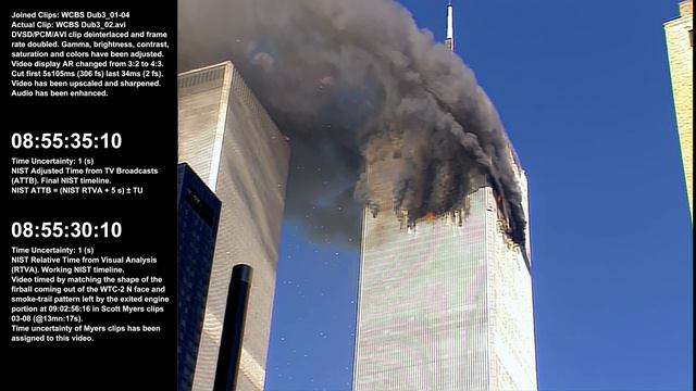 8:47:12am - 9:03:57am / WTC-1 E & N Faces / Raw Video by Keith Behrle - Part 1A of 1 смотреть онлайн